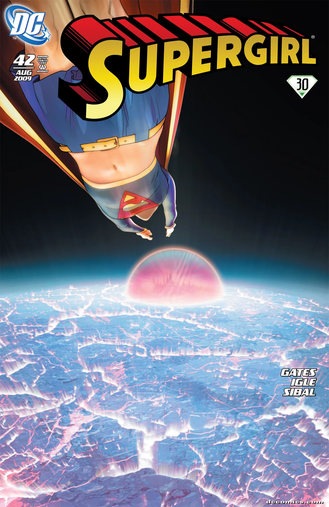 Supergirl #42 (DC, 2009 — Cover A) cover
